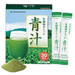 乳酸菌が入った青汁で腸内フローラを整える